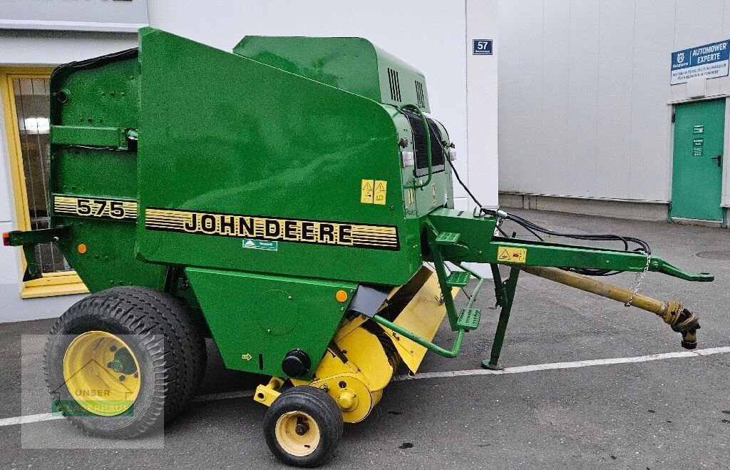 Rundballenpresse des Typs John Deere 575, Gebrauchtmaschine in St. Michael (Bild 5)