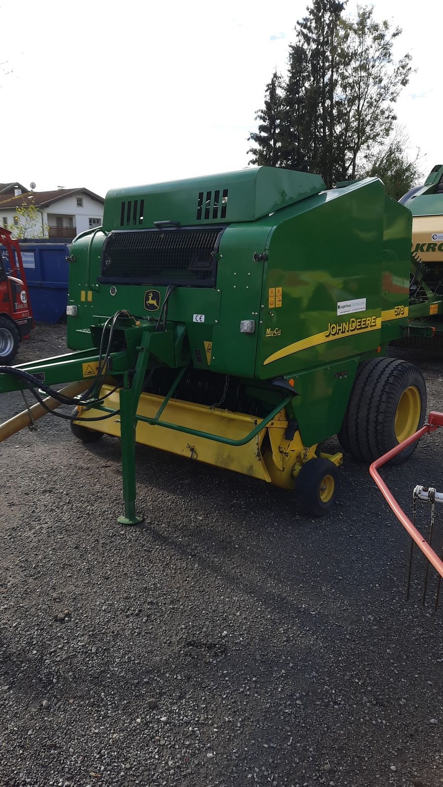 Rundballenpresse typu John Deere 578NB, Gebrauchtmaschine v Berndorf (Obrázok 1)