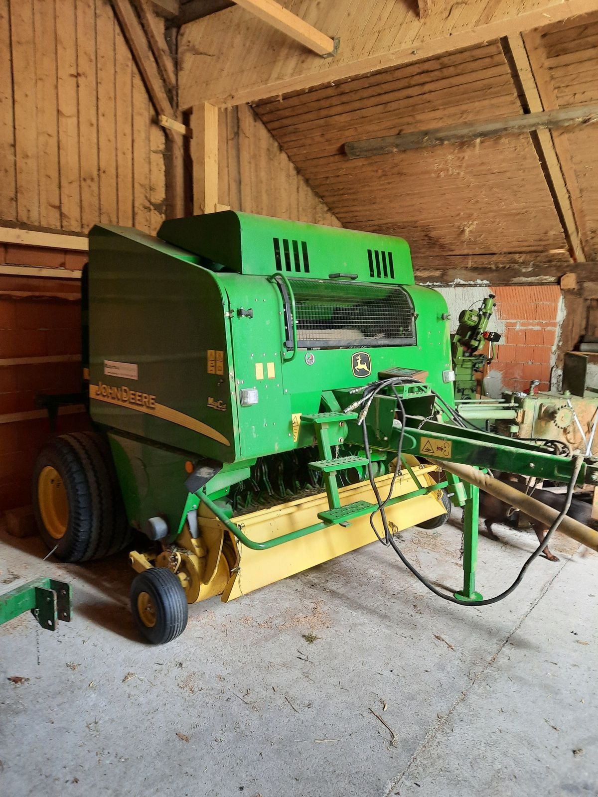 Rundballenpresse typu John Deere 578NB, Gebrauchtmaschine v Berndorf (Obrázek 1)