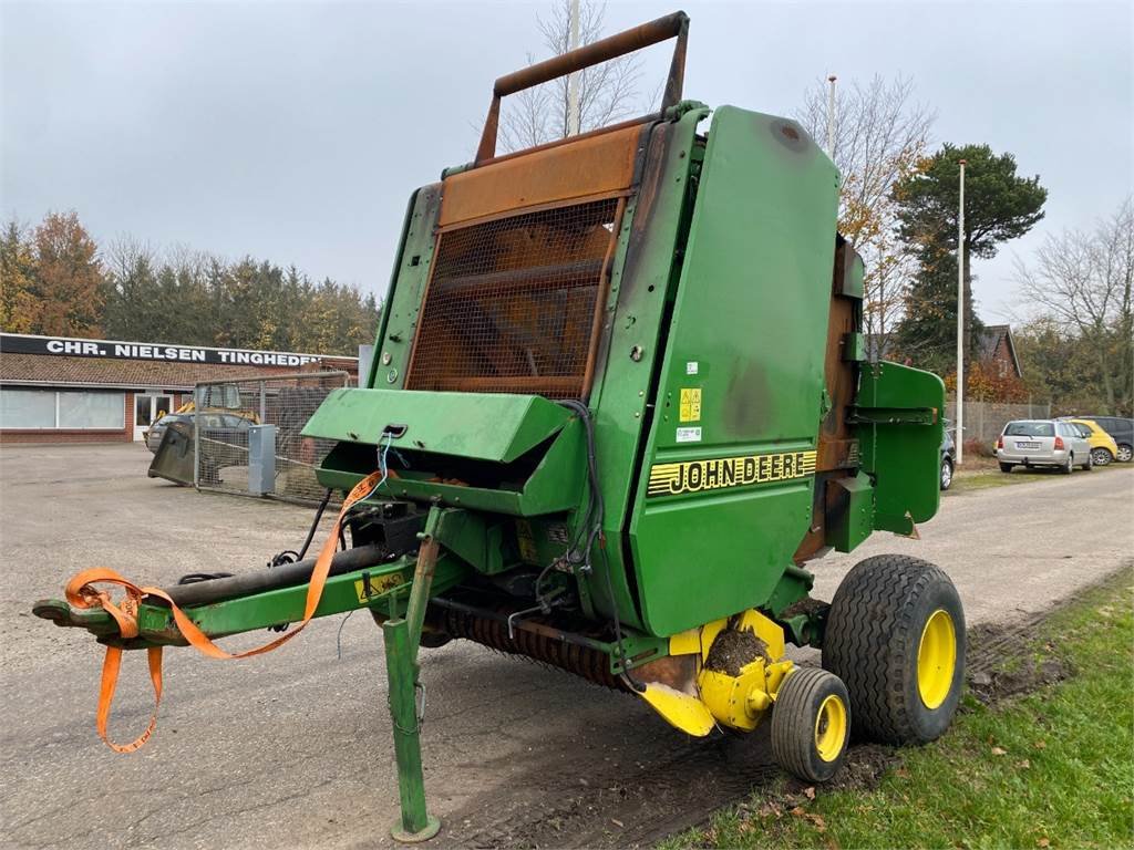 Rundballenpresse of the type John Deere 580, Gebrauchtmaschine in Hemmet (Picture 15)