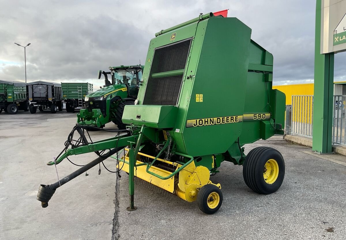 Rundballenpresse tip John Deere 590 C Maxicut, Gebrauchtmaschine in Zwettl (Poză 1)