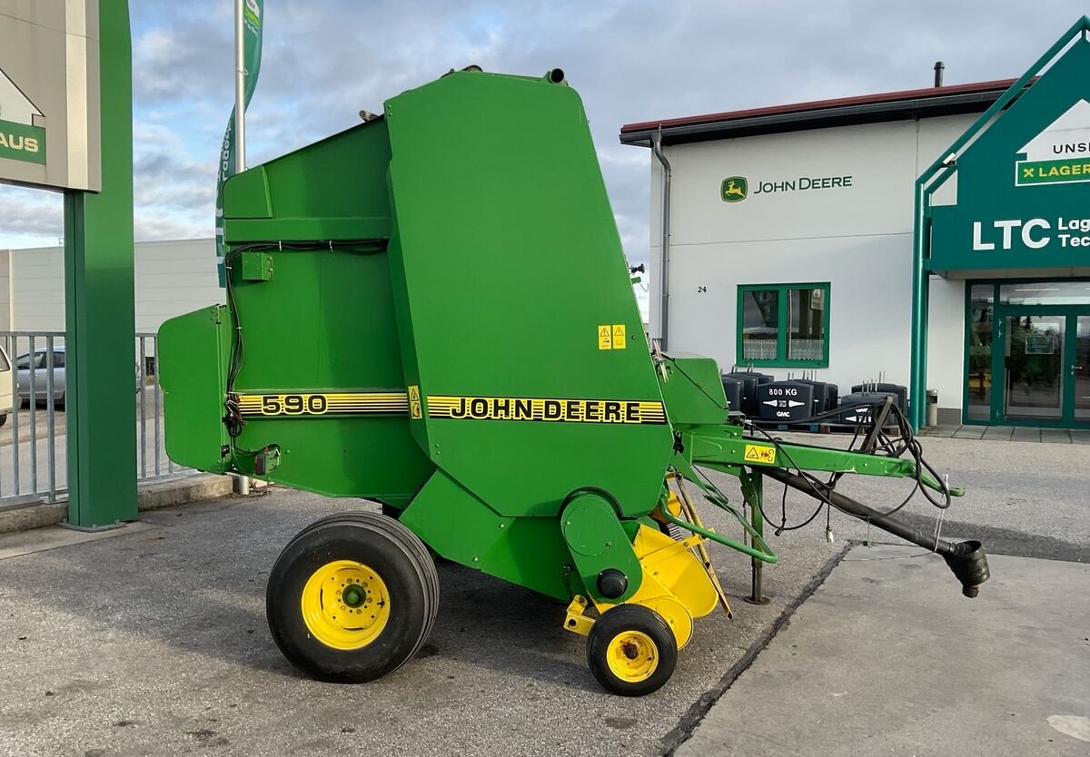 Rundballenpresse tip John Deere 590 C Maxicut, Gebrauchtmaschine in Zwettl (Poză 7)