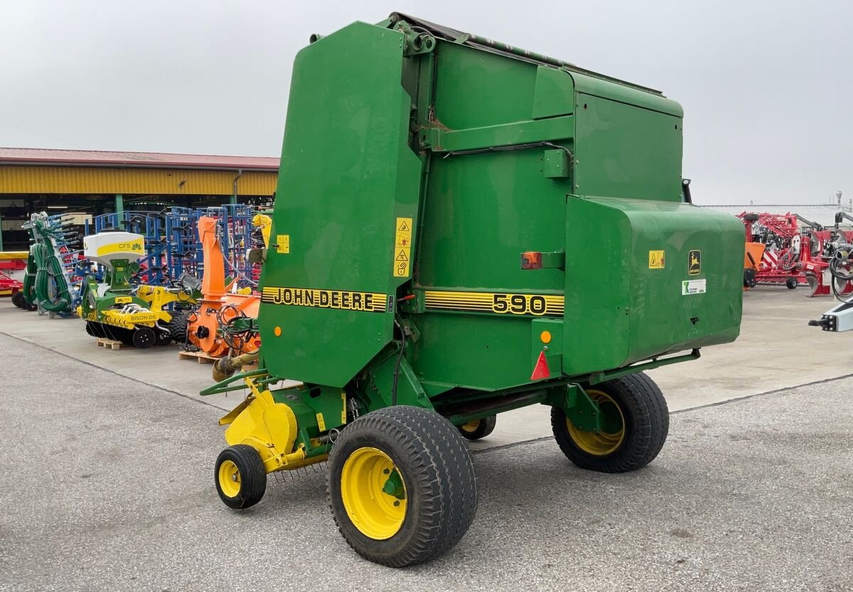 Rundballenpresse typu John Deere 590 Maxicut, Gebrauchtmaschine v Zwettl (Obrázek 8)