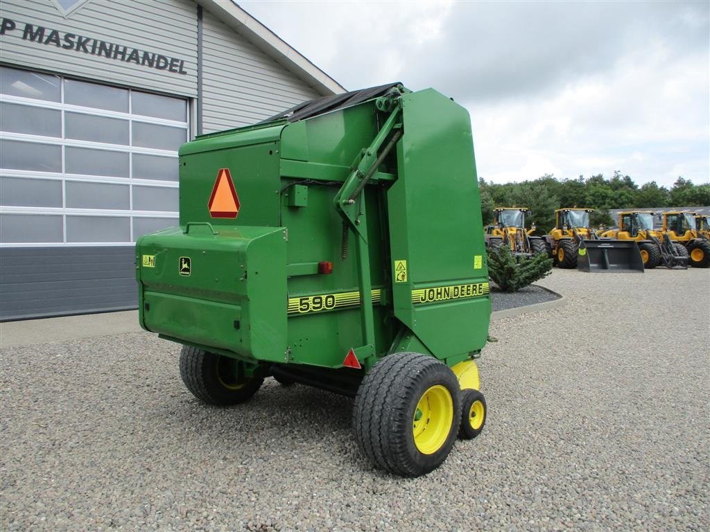 Rundballenpresse typu John Deere 590 Med netbinding. Har kun presset 18.930baller., Gebrauchtmaschine v Lintrup (Obrázok 2)