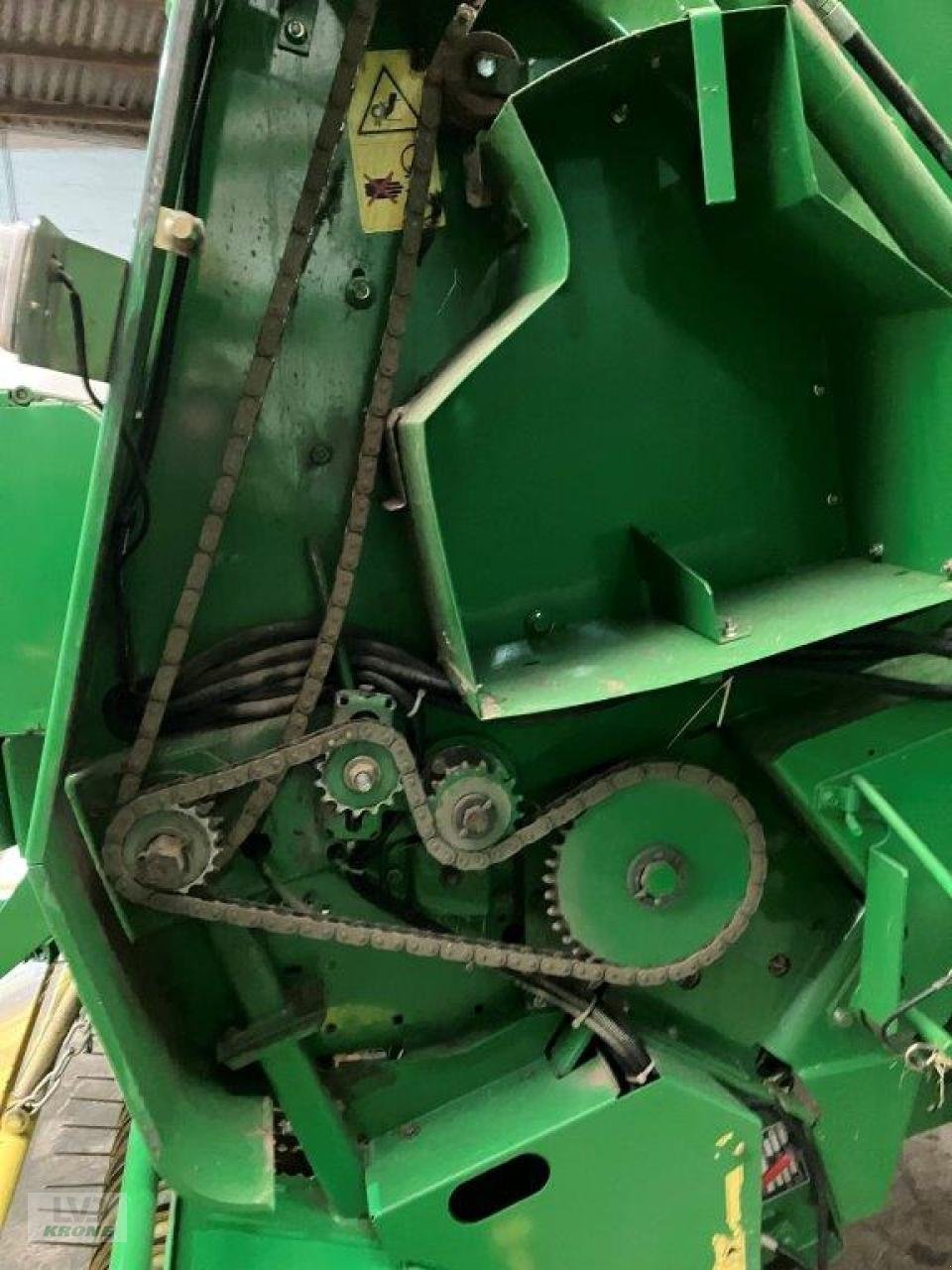 Rundballenpresse a típus John Deere 590 mit Multi CUT, Gebrauchtmaschine ekkor: Spelle (Kép 9)