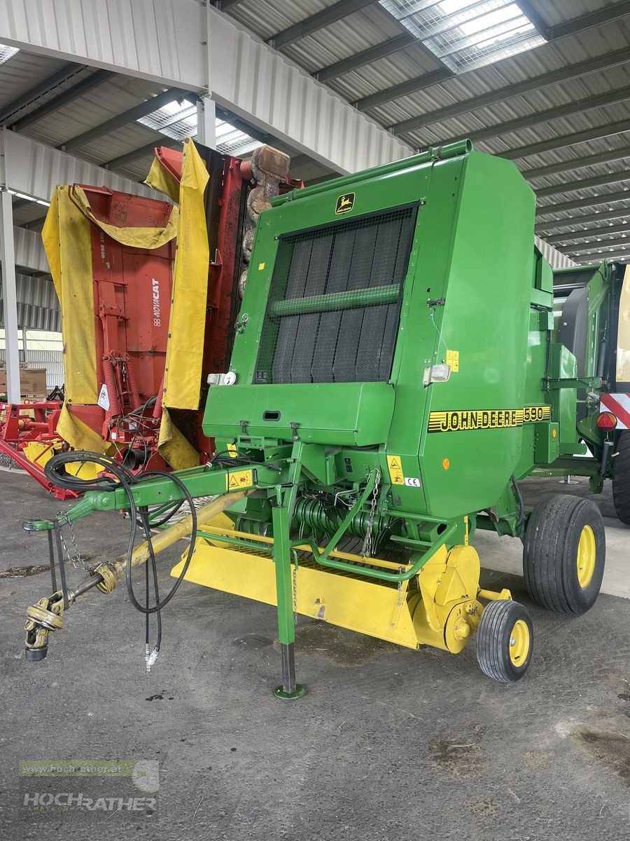 Rundballenpresse typu John Deere 590 RBP, Gebrauchtmaschine w Kronstorf (Zdjęcie 2)