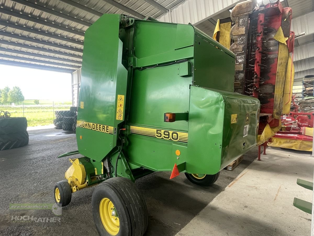 Rundballenpresse tip John Deere 590 RBP, Gebrauchtmaschine in Kronstorf (Poză 7)