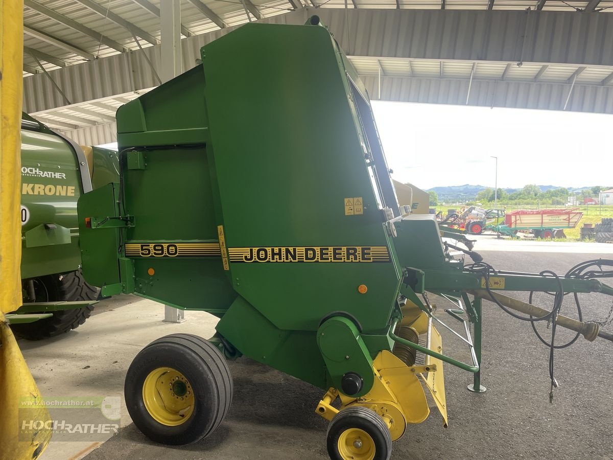 Rundballenpresse du type John Deere 590 RBP, Gebrauchtmaschine en Kronstorf (Photo 4)