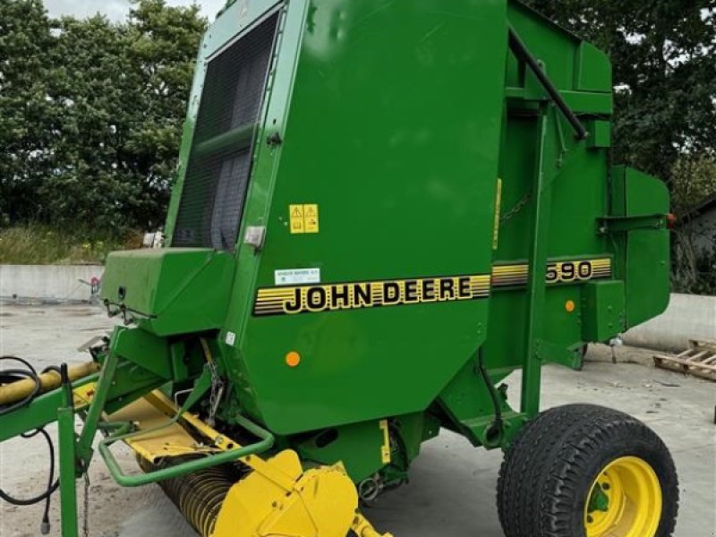 Rundballenpresse typu John Deere 590, Gebrauchtmaschine v Holstebro (Obrázek 1)