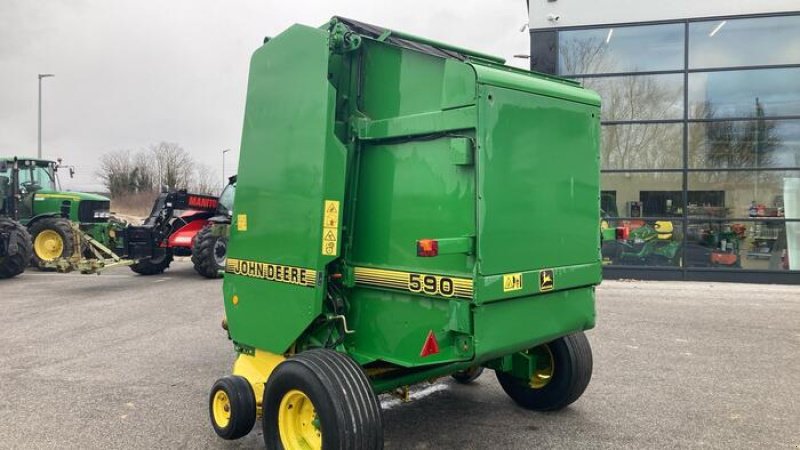 Rundballenpresse типа John Deere 590, Gebrauchtmaschine в Münster (Фотография 11)