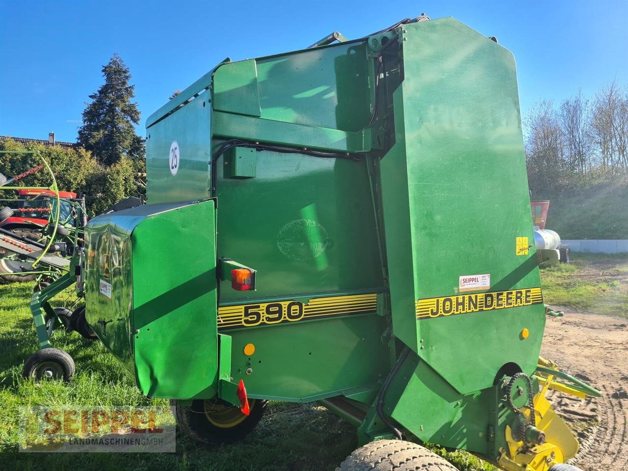 Rundballenpresse of the type John Deere 590, Gebrauchtmaschine in Groß-Umstadt (Picture 5)