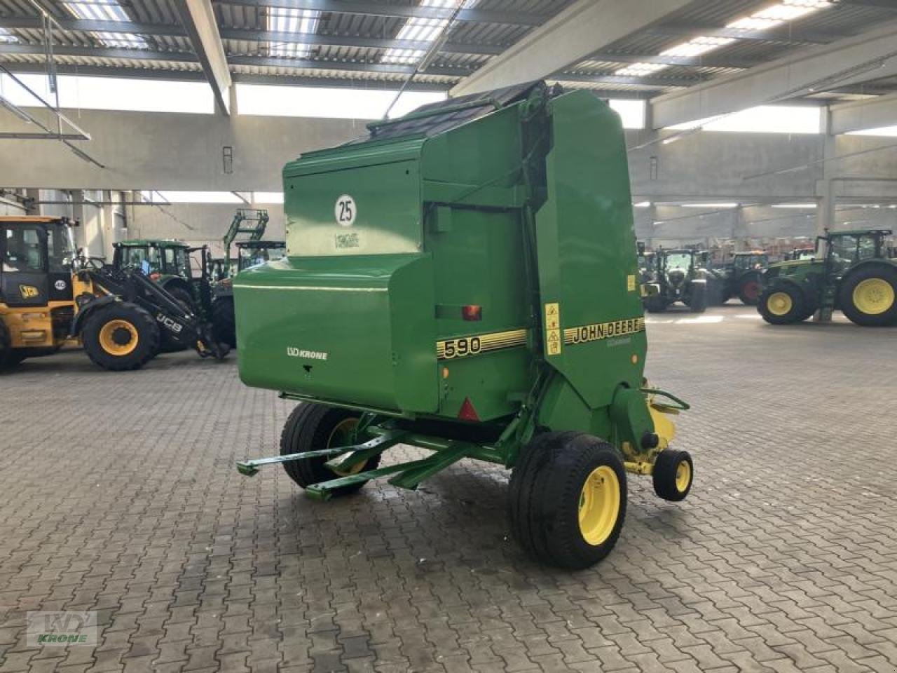 Rundballenpresse del tipo John Deere 590, Gebrauchtmaschine en Spelle (Imagen 3)