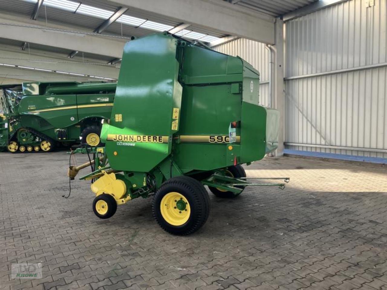 Rundballenpresse tip John Deere 590, Gebrauchtmaschine in Spelle (Poză 4)