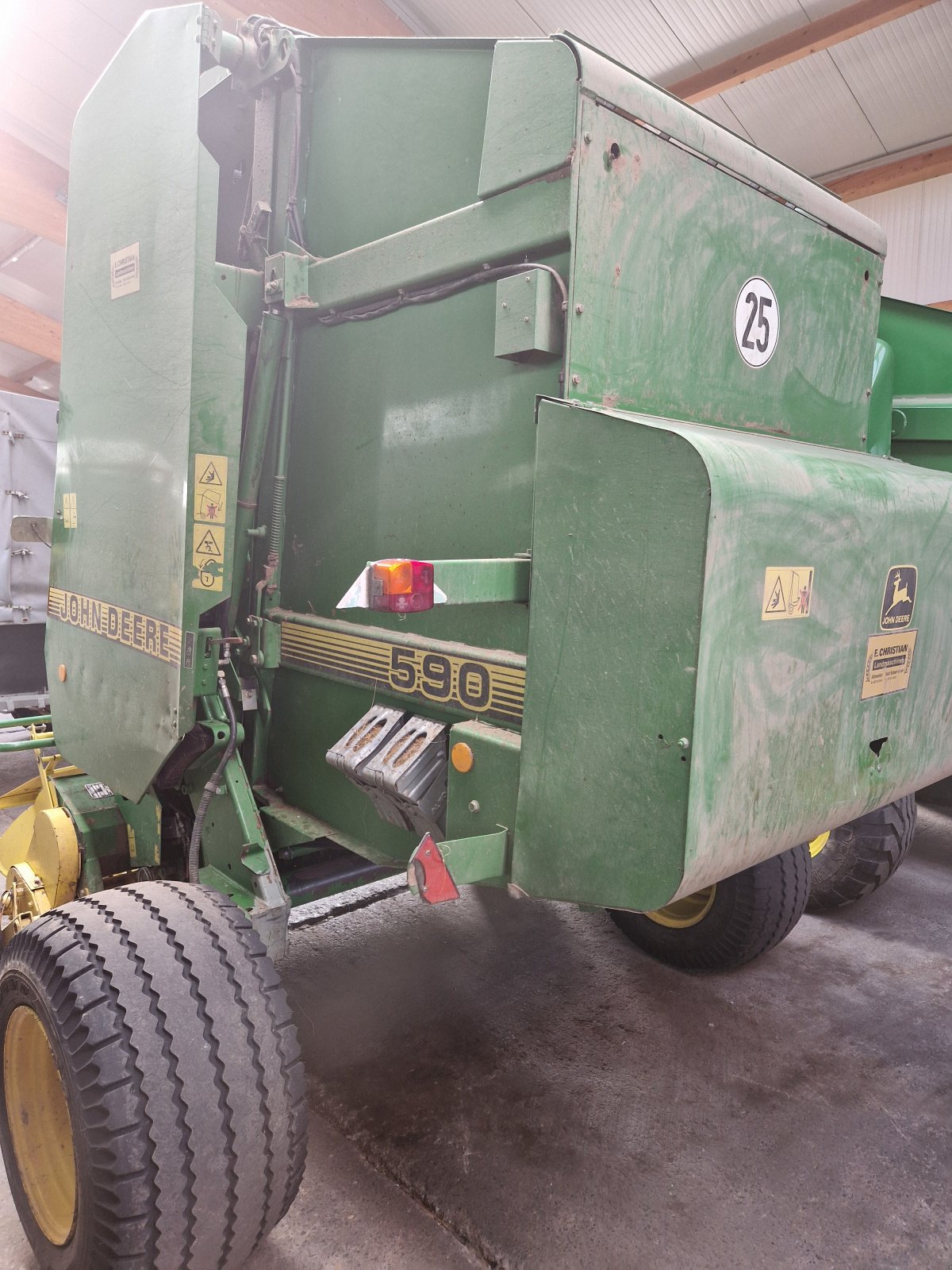 Rundballenpresse tipa John Deere 590, Gebrauchtmaschine u Bad Sobernheim (Slika 5)