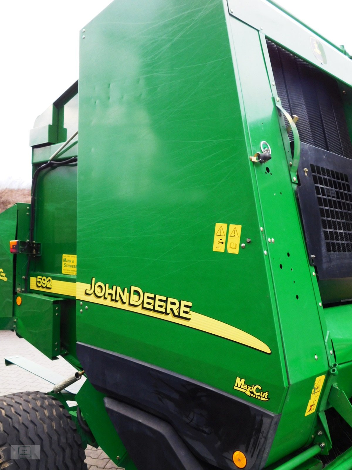 Rundballenpresse del tipo John Deere 592 MaxiCut Premium, Gebrauchtmaschine en Gross-Bieberau (Imagen 3)