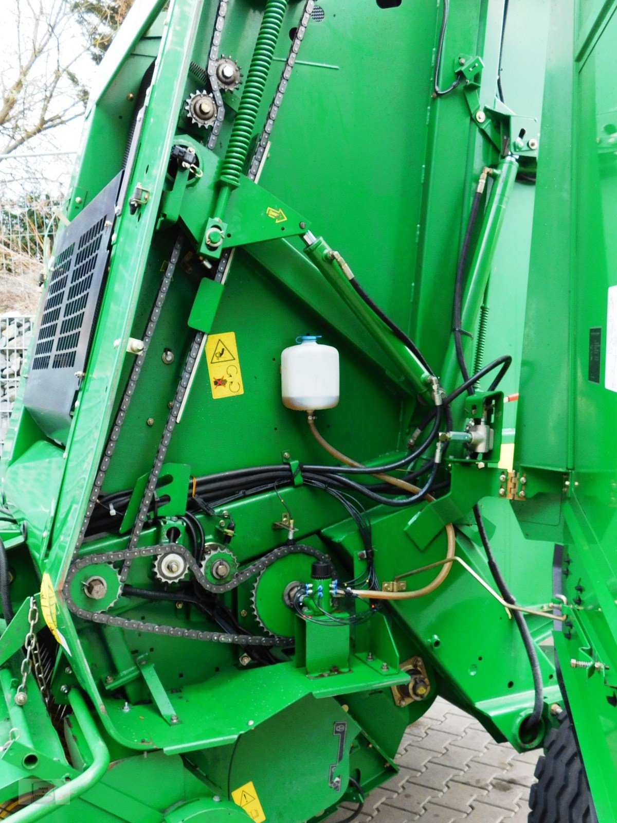 Rundballenpresse del tipo John Deere 592 MaxiCut Premium, Gebrauchtmaschine en Gross-Bieberau (Imagen 8)