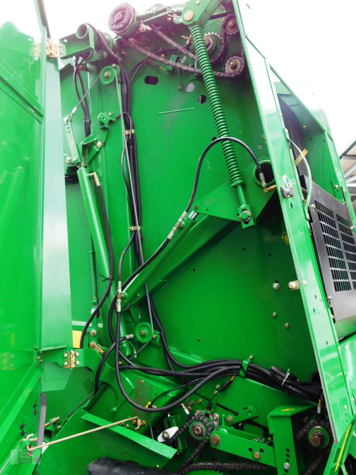 Rundballenpresse del tipo John Deere 592 MaxiCut Premium, Gebrauchtmaschine en Gross-Bieberau (Imagen 9)