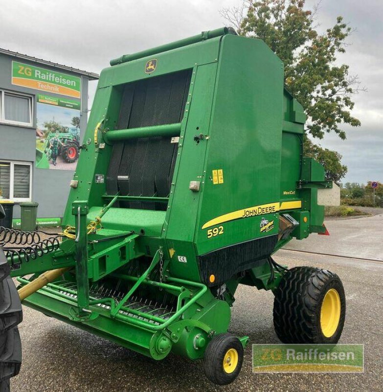 Rundballenpresse от тип John Deere 592 Rundballenpress, Gebrauchtmaschine в Heitersheim (Снимка 8)