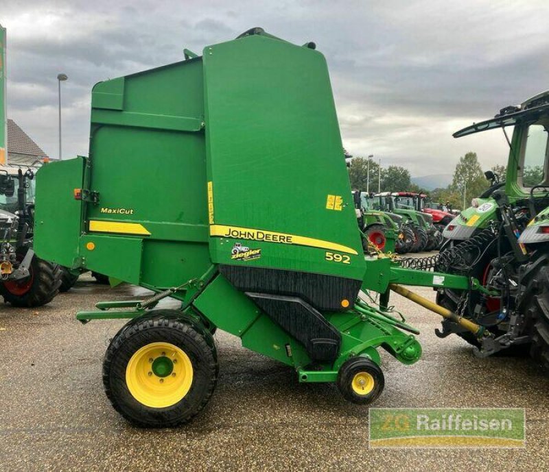 Rundballenpresse tip John Deere 592 Rundballenpress, Gebrauchtmaschine in Heitersheim (Poză 7)