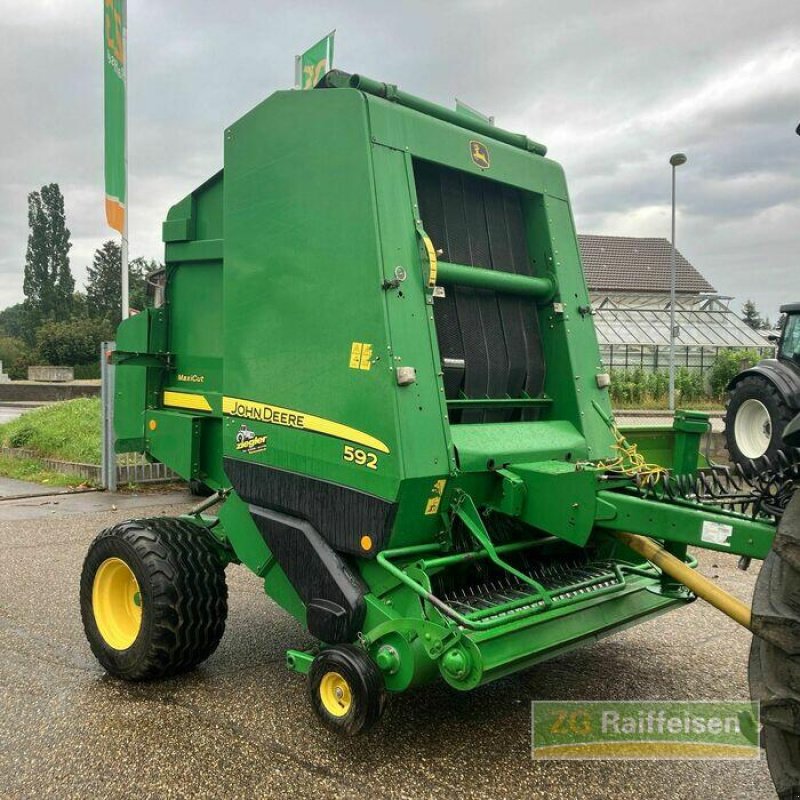 Rundballenpresse of the type John Deere 592 Rundballenpress, Gebrauchtmaschine in Heitersheim (Picture 1)