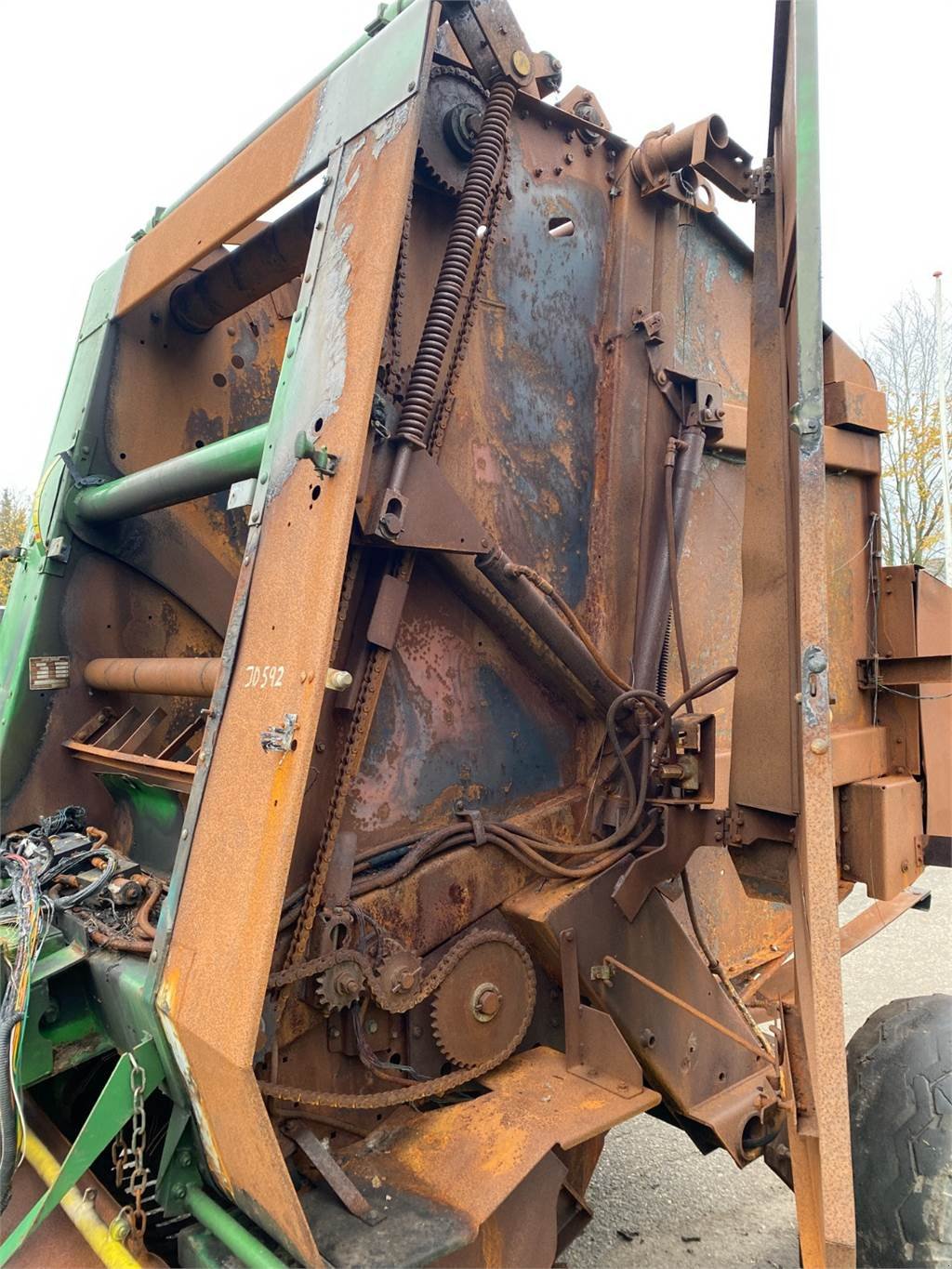 Rundballenpresse typu John Deere 592, Gebrauchtmaschine v Hemmet (Obrázek 8)