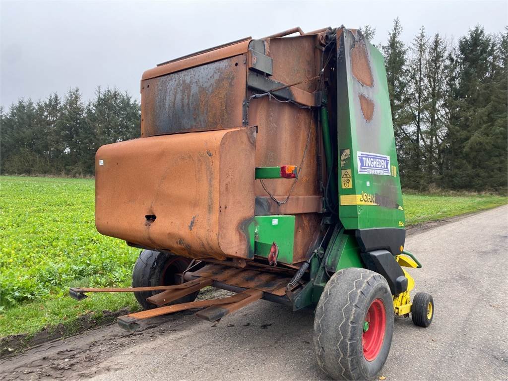 Rundballenpresse tip John Deere 592, Gebrauchtmaschine in Hemmet (Poză 11)