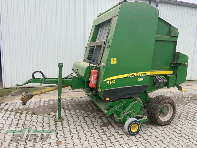 Rundballenpresse του τύπου John Deere 592, Gebrauchtmaschine σε Rot am See (Φωτογραφία 1)