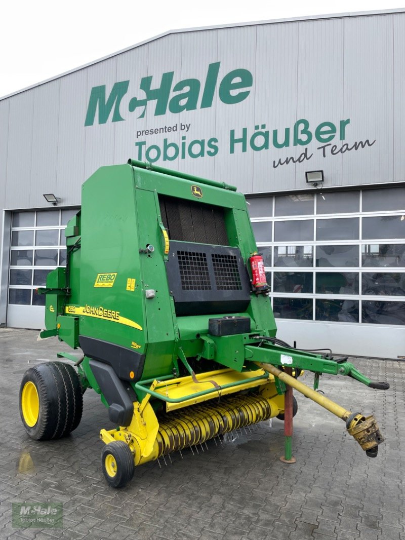 Rundballenpresse Türe ait John Deere 592, Gebrauchtmaschine içinde Borgholzhausen (resim 2)