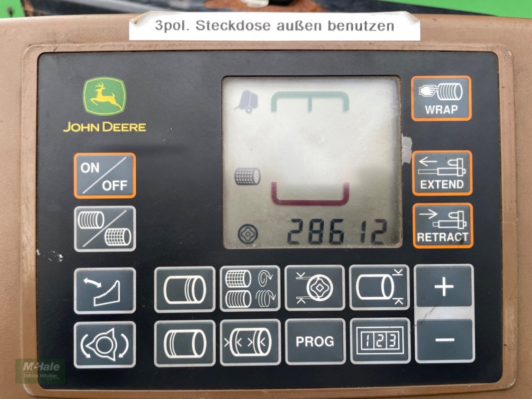 Rundballenpresse Türe ait John Deere 592, Gebrauchtmaschine içinde Borgholzhausen (resim 24)