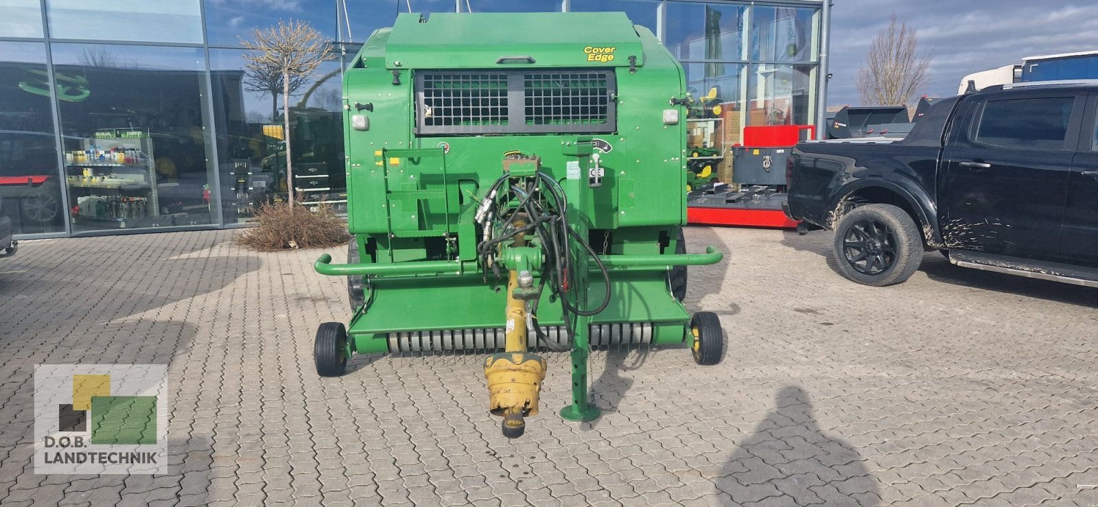 Rundballenpresse of the type John Deere 623 Multicrop, Gebrauchtmaschine in Langweid am Lech (Picture 3)