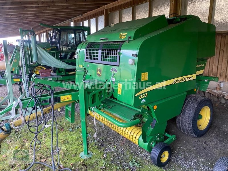 Rundballenpresse van het type John Deere 623, Gebrauchtmaschine in Klagenfurt (Foto 1)