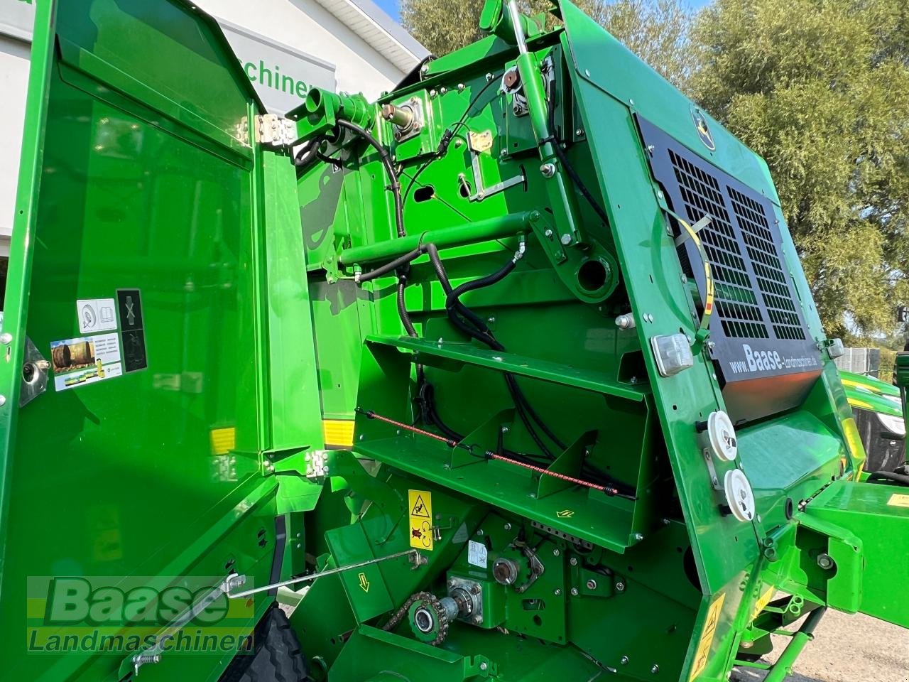 Rundballenpresse tip John Deere 842 HiFlow, Gebrauchtmaschine in Holthof (Poză 11)