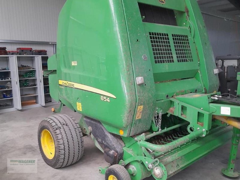 Rundballenpresse tip John Deere 854 Maxi Cut, Gebrauchtmaschine in Bad Wildungen - Wega (Poză 1)