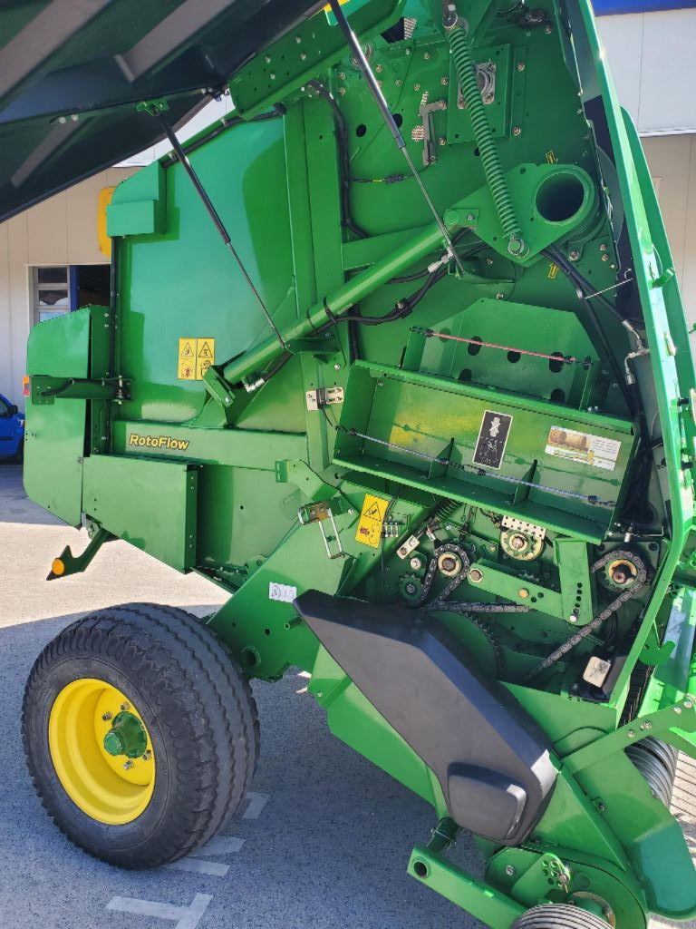 Rundballenpresse Türe ait John Deere 854 ROTOFLOW, Gebrauchtmaschine içinde Montauban (resim 7)