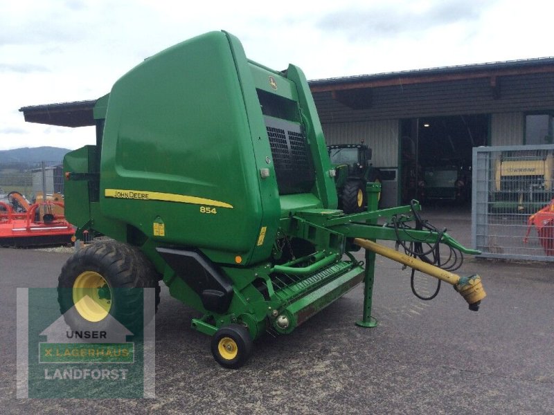 Rundballenpresse del tipo John Deere 854, Gebrauchtmaschine In Kobenz bei Knittelfeld (Immagine 1)