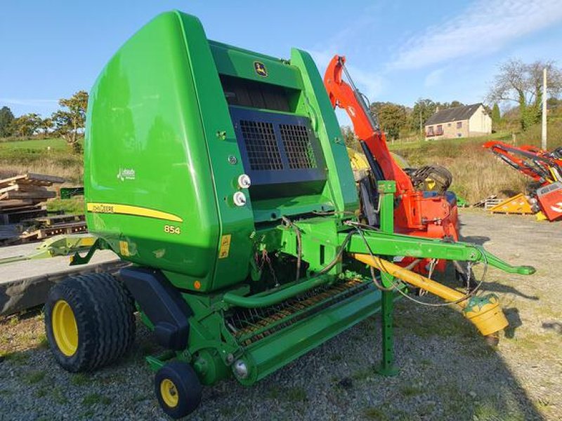 Rundballenpresse del tipo John Deere 854, Gebrauchtmaschine en DOMFRONT (Imagen 1)