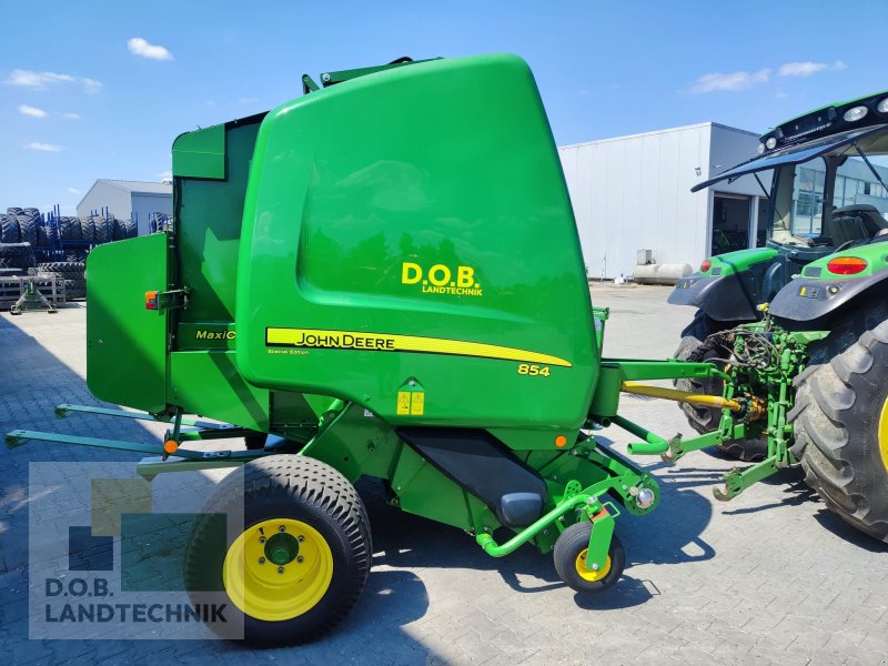 Rundballenpresse του τύπου John Deere 854, Gebrauchtmaschine σε Regensburg (Φωτογραφία 1)