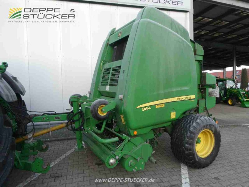 Rundballenpresse van het type John Deere 864 Maxi Cut, Gebrauchtmaschine in Lauterberg/Barbis (Foto 1)