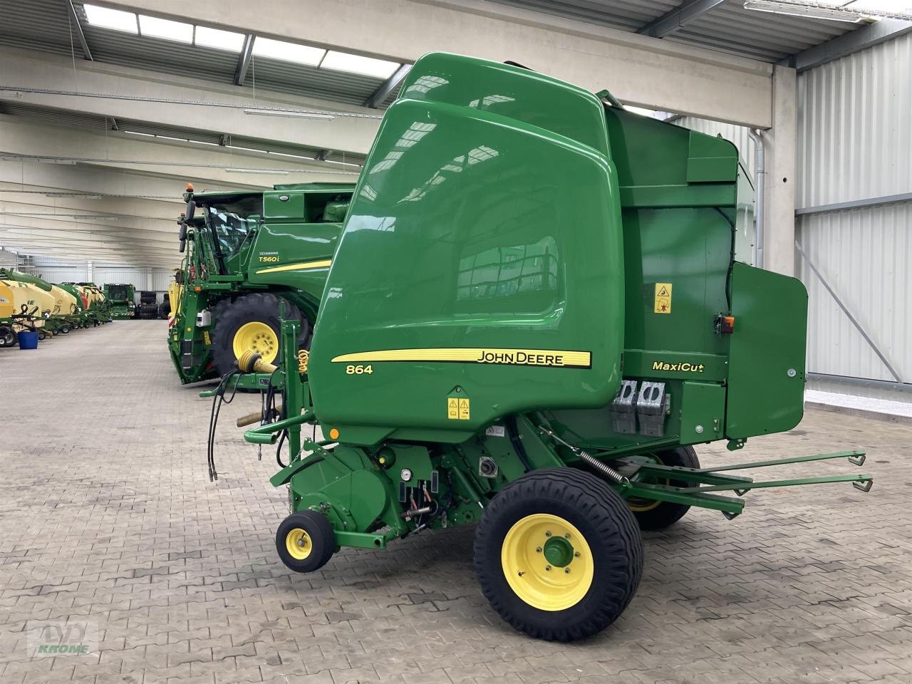 Rundballenpresse typu John Deere 864 MaxiCut, Gebrauchtmaschine v Spelle (Obrázek 8)