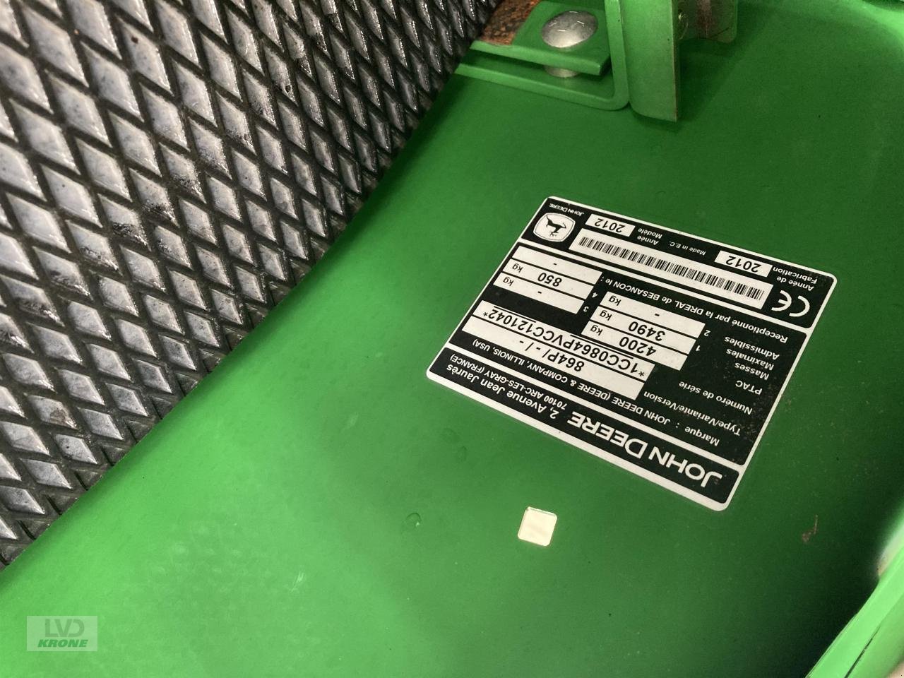 Rundballenpresse tip John Deere 864 MaxiCut, Gebrauchtmaschine in Spelle (Poză 15)