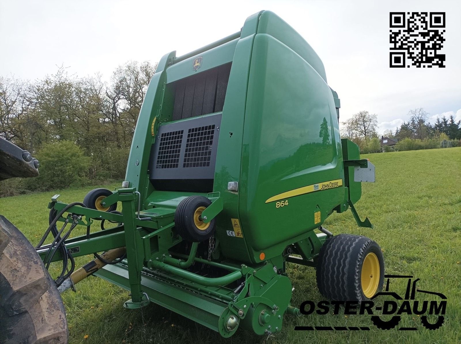 Rundballenpresse tipa John Deere 864 MaxiCut, Gebrauchtmaschine u Kaisersesch (Slika 1)