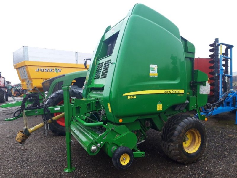 Rundballenpresse van het type John Deere 864 RC 14 FF, Gebrauchtmaschine in CHEVILLON  (MAIZEROY) (Foto 1)