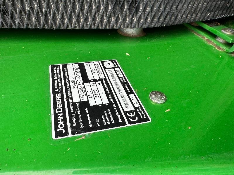 Rundballenpresse typu John Deere 864, Gebrauchtmaschine w Wargnies Le Grand (Zdjęcie 8)