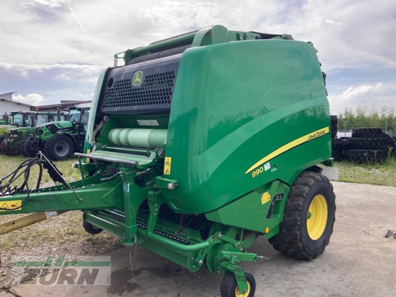 Rundballenpresse tipa John Deere 990 Premium, Gebrauchtmaschine u Holzgünz - Schwaighausen