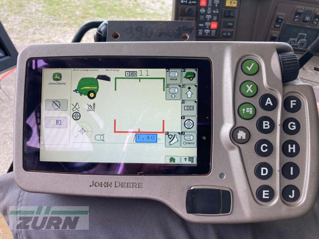 Rundballenpresse del tipo John Deere 990 Premium, Gebrauchtmaschine In Holzgünz - Schwaighausen (Immagine 24)