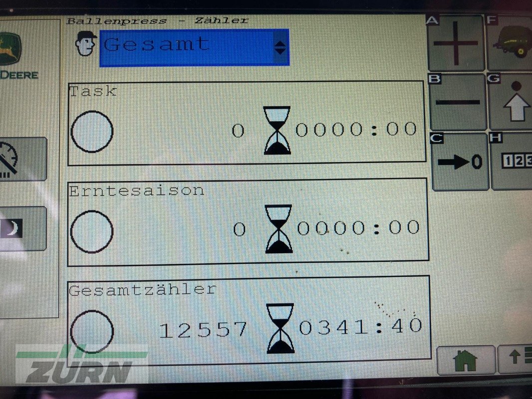 Rundballenpresse Türe ait John Deere 990 Premium, Gebrauchtmaschine içinde Holzgünz - Schwaighausen (resim 26)