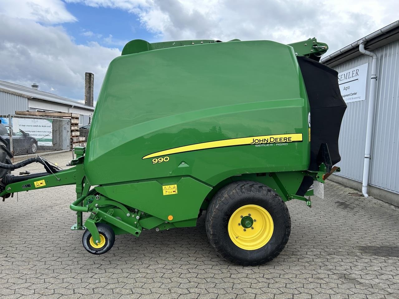 Rundballenpresse typu John Deere 990, Gebrauchtmaschine v Bramming (Obrázek 8)