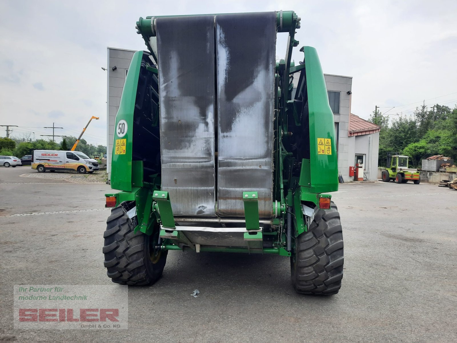 Rundballenpresse van het type John Deere 990, Gebrauchtmaschine in Ansbach (Foto 5)