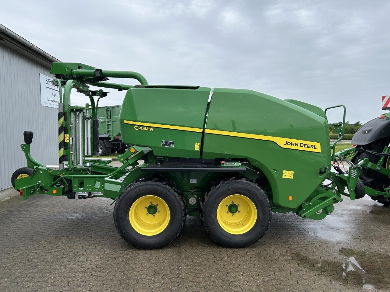 Rundballenpresse a típus John Deere C441R, Gebrauchtmaschine ekkor: Bramming (Kép 8)