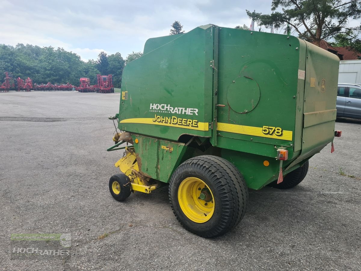 Rundballenpresse van het type John Deere John Deere 578, Gebrauchtmaschine in Kronstorf (Foto 4)